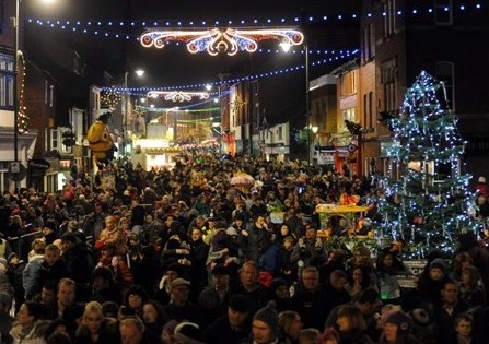 Christmas Lights Switch On 